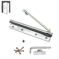 door closer single spring strength adjustable surface mounted stainless steel automatic closing fire rated door hardware cheap