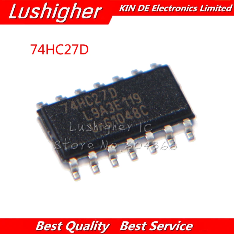 

10 шт. 74HC27D 74HC27 SOP14 SN74HC27DR SOP SN74HC27 SMD новый оригинальный