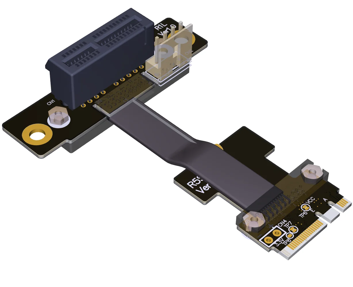 

Extender M.2 WiFi A.E Key A+E To PCI-e 4x x4 Riser Adapter Card Ribbon Gen3.0 Cable AE Key A E For PCIE 3.0 x1 x4 x16 M2 Card