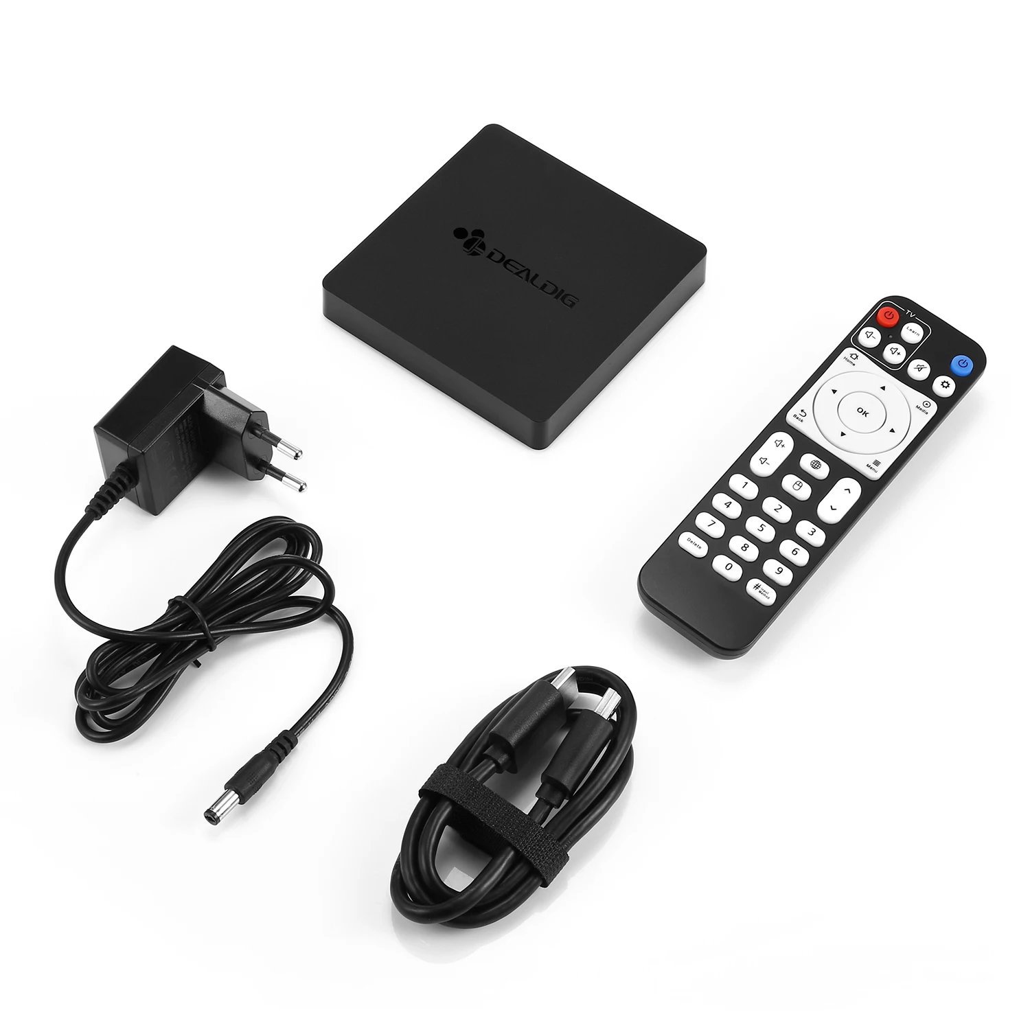 Новый DEALDIG BOXD7 Смарт ТВ приставка Android 7 1 Allwinner H6 3 ГБ 16 32 HDMI Голосовое управление 4K