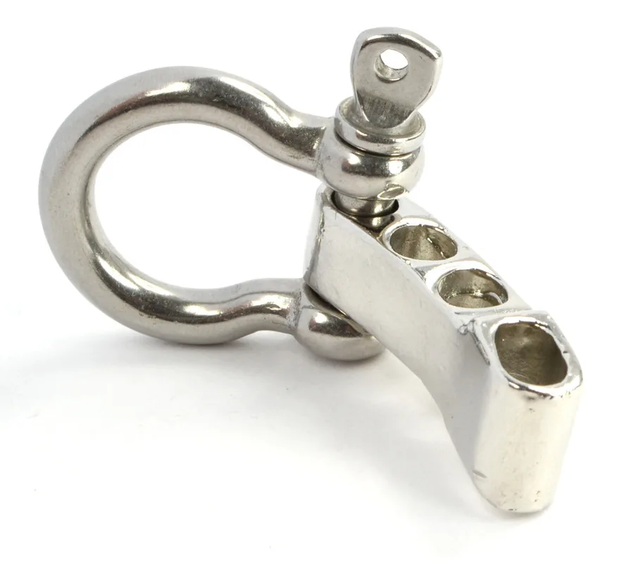 1pcs High Quality Alloy Adjustable O/U Shape Anchor Shackle Outdoor Survival Rope Paracord Bracelet Buckle for Outdoor Sport