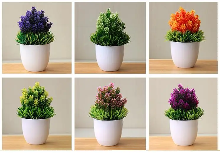 Искусственные растения в горшках 39 стилей искусственные декор для свадьбы