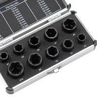 Набор головок для сорванных граней, пригодится при ремонте различной техники