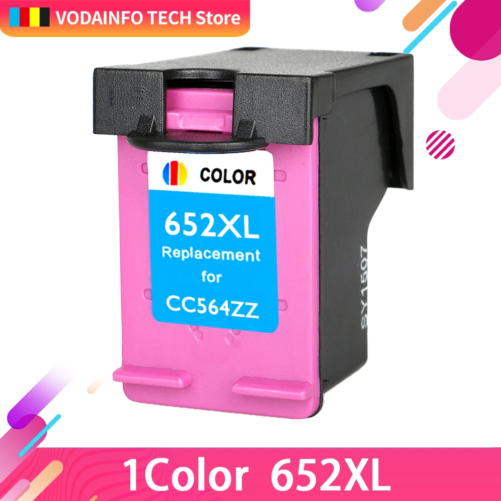 QSYRAINBOW compatible ink cartridges For HP652 HP 652 XL Deskjet 1115 1118 2135 2136 2138 3635 3636 3835 4535 4536 4538 4675 | Компьютеры