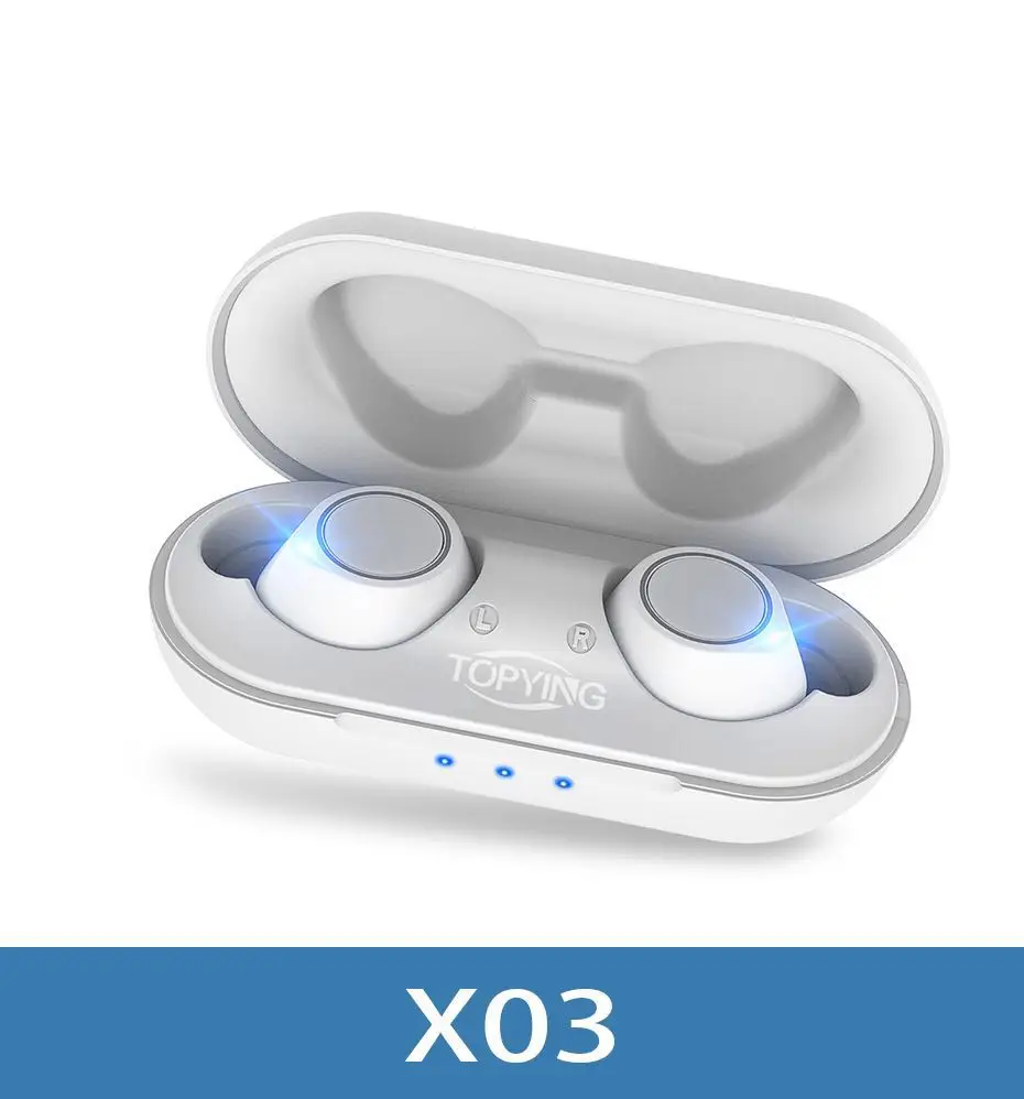 TOPYING TWS 5 0 Беспроводная bluetooth гарнитура сенсорные наушники беспроводные 3D стерео с