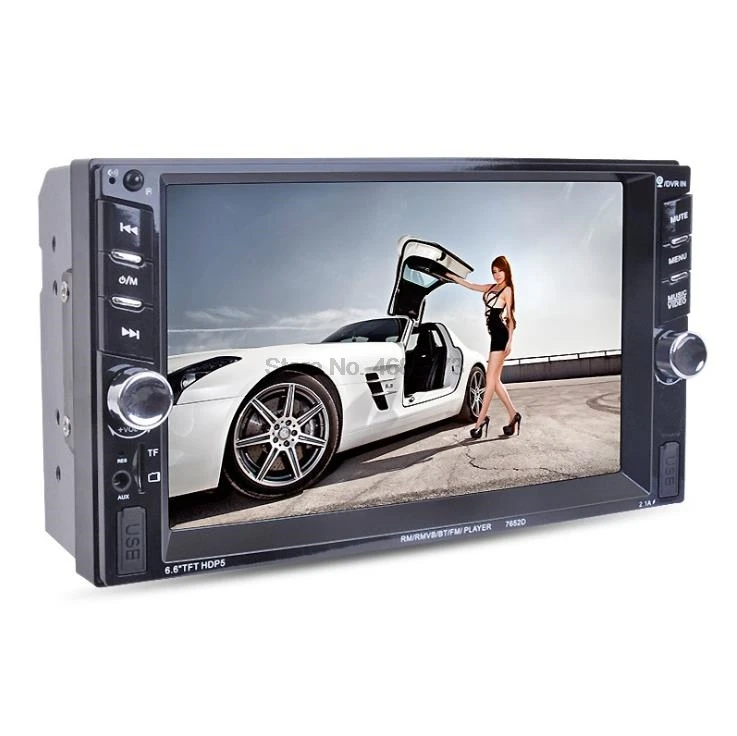 От DHL/Fedex 20 штук 6 дюймов 1080P Bluetooth Сенсорный Экран 2 Din автомобильный FM Радио стерео