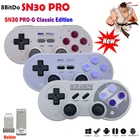 Беспроводная Поддержка Bluetooth-контроллер 8bitdo SN30 Pro GB SN, удаленный геймпад для Nintendo Switch ДЛЯ NS iOSAndroid ПК, новинка 2021