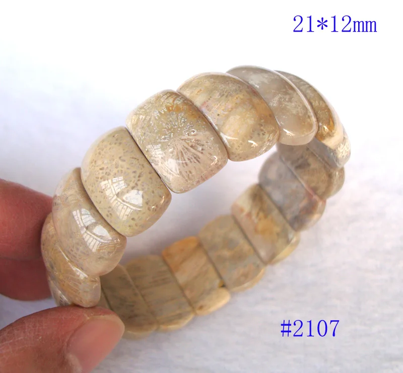 Натуральный коралловый камень овальный бисер браслет для женщин и мужчин