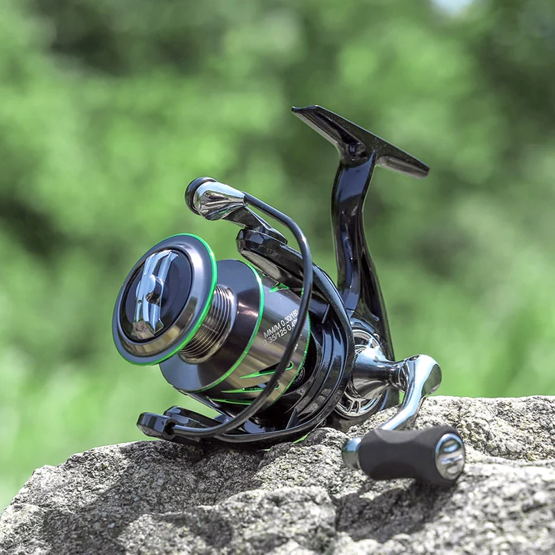 

1000-4000 New Spinning Reels Carrete de pesca 5.2:1 Metal Spool Fishing Reels Spinning 8KG Max Drag Saltwater Reel for Fishing