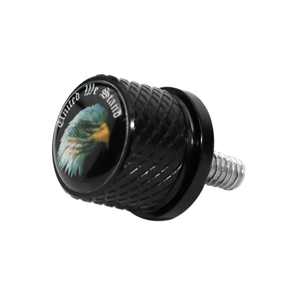 

Нержавеющая рифленая крыло шуруп Крепления Сиденья 1/4 "-20 резьба для Harley Davidson