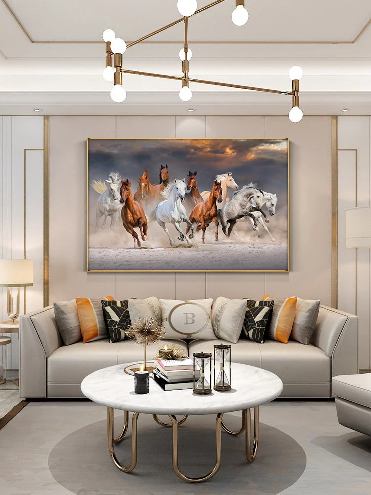 HD принтами лошади Gallop холст для живописи Wall Art скандинавский постеры украшения