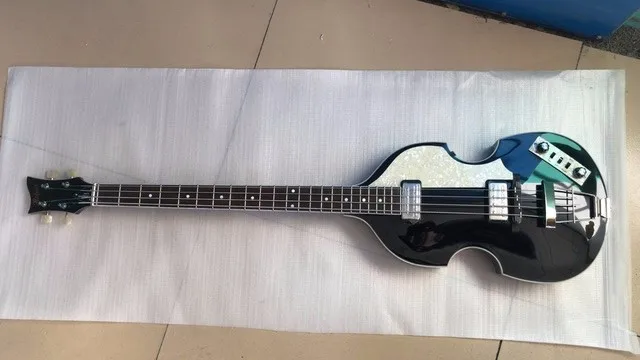 Глянцевый черный Hofner Современная серия бас разработан в Германии Hofner HCT-500/1-SB бас ЧЕРНЫЙ BB2 скрипка Hofner bass