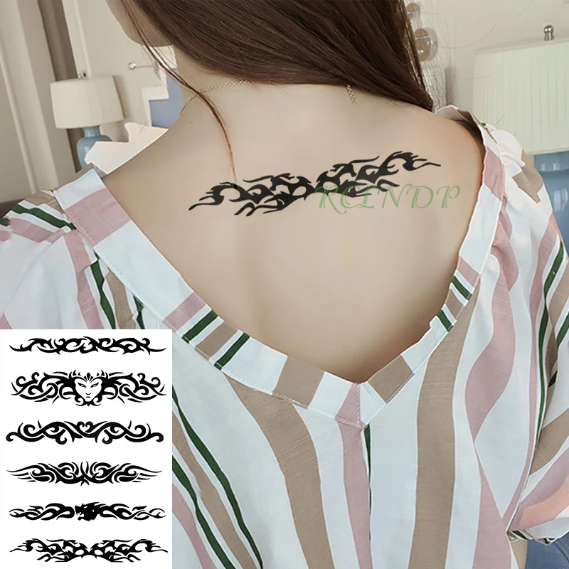 Waterproof Temporary Tattoo Sticker with Only God Can Judge Me English Sentence | Symbol Flash Fake Tattoo Art for Women and Men image 6