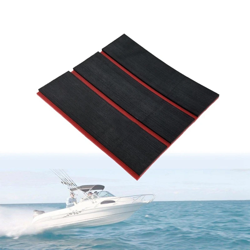 Самоклеящиеся напольные покрытия для лодки и яхты из ЭВА искусственный Тиковый