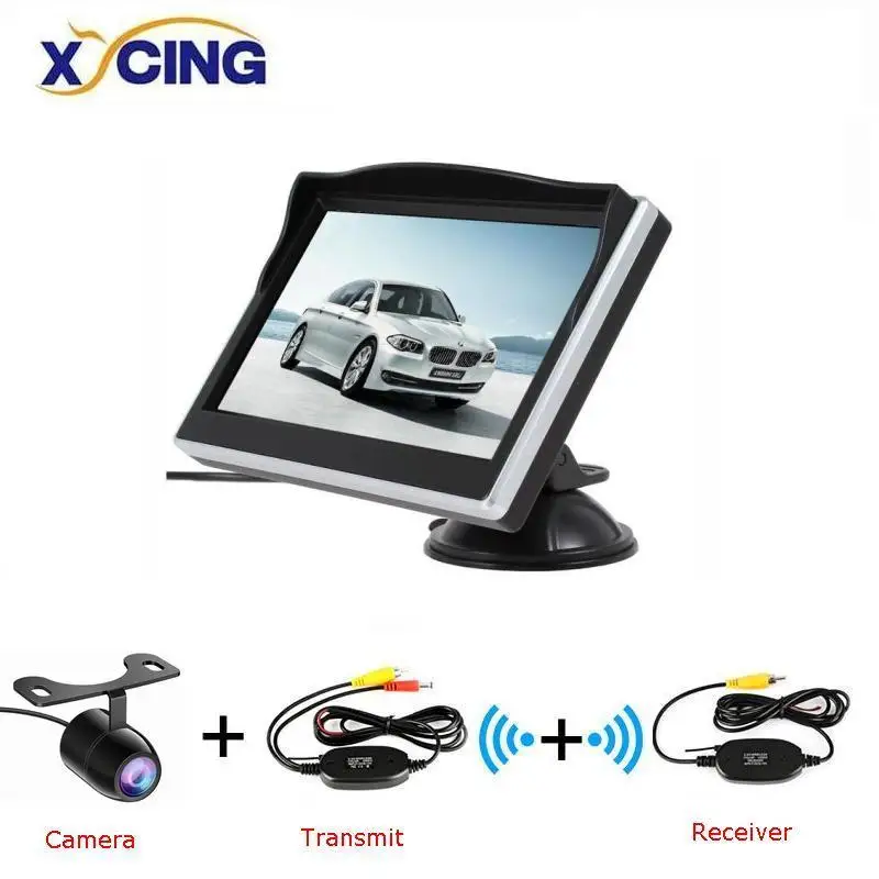 XYCING 5 дюймов Автомобильный монитор TFT ЖК дисплей &quotHD цифровой 16:9 800*480 Экран 2 Way