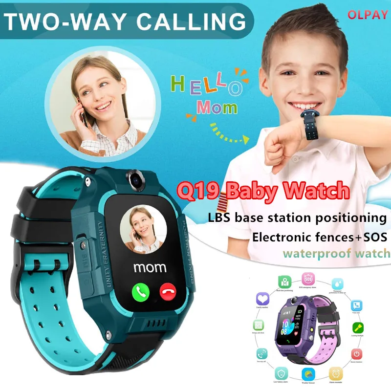 

Kids Smart Watch LBS Position Waterproof SOS Call for Children Anti Lost Monitor Baby Wristwatch Smart Watch for Boy girls
