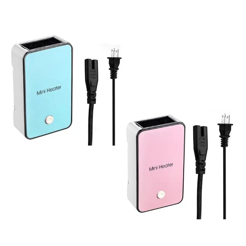 Mini Electric Heater With Plug Warmer Machine for Hand in Winter Pink | Бытовая техника