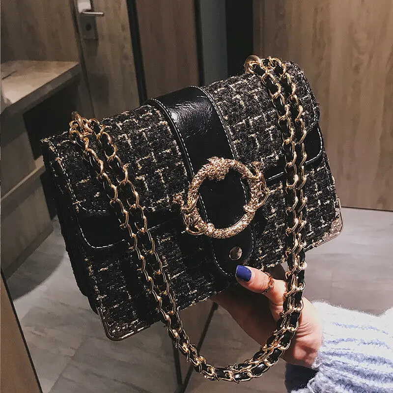 US STOCK Women Fashion Handbag Shoulder Bag Lady Chain Crossbody Tote Purse Wallet | Багаж и сумки