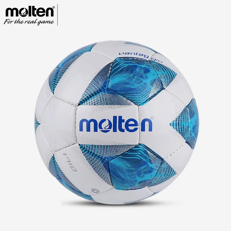 Профессиональный бесшовный Футбольный Мяч Molten из ПВХ размер 4/5 Футбольная