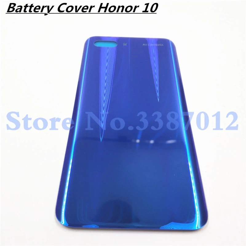 Оригинальная новая стеклянная задняя крышка батарейного отсека для Huawei Honor 10 Honor10