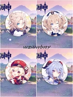 2021 58mm anime original god badge impact brooch pin cosplay badge accessories for clothes backpack decoration gift