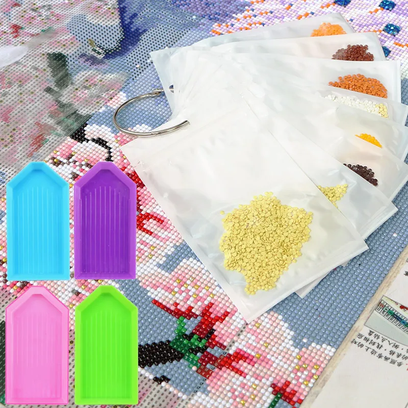 

Diamond Painting Tool Set Digital Sticker Diamond Painting Accessories Convenient Fashionable Diamond Painting Box Storage Bag