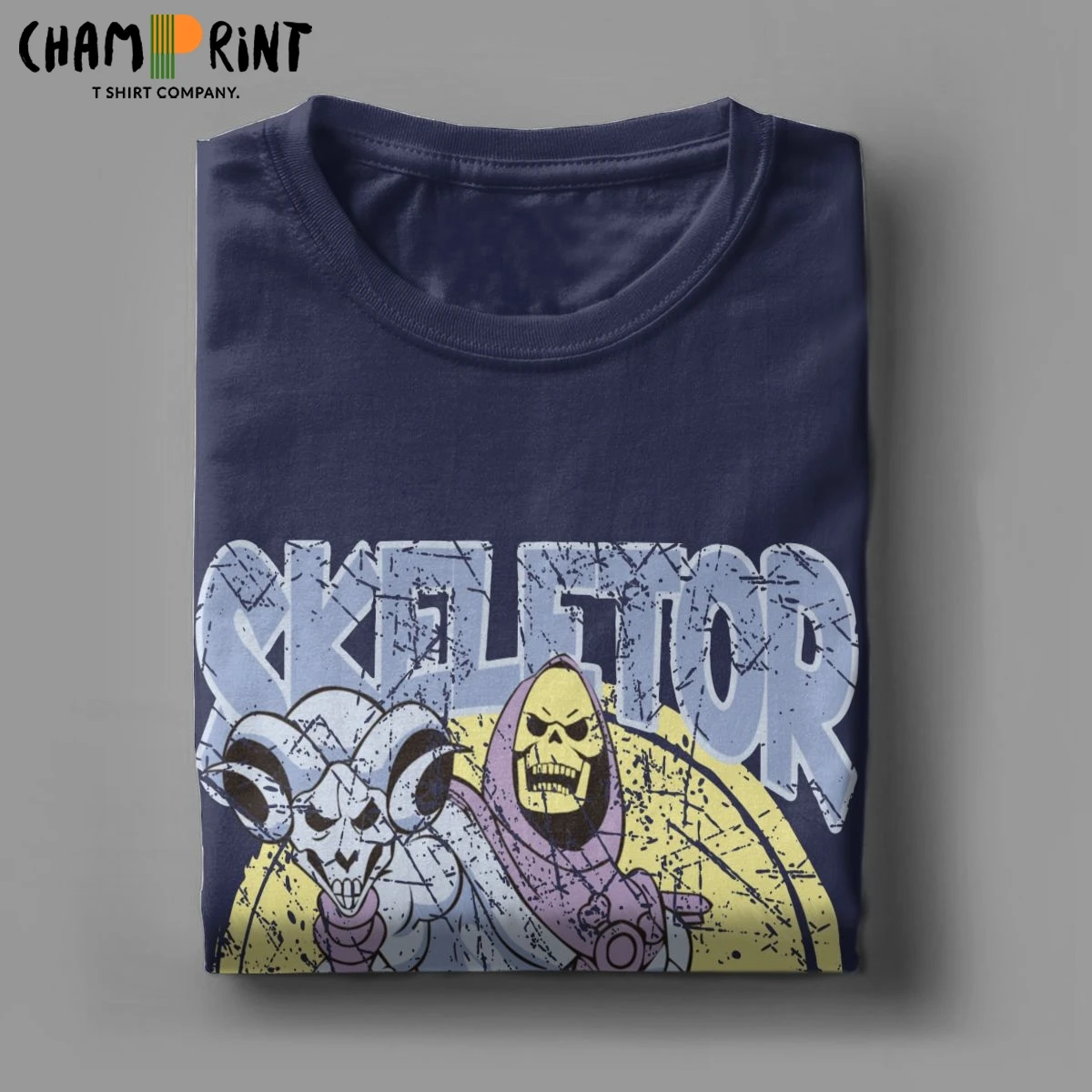 Мужские футболки из чистого хлопка винтажные с коротким рукавом и круглым