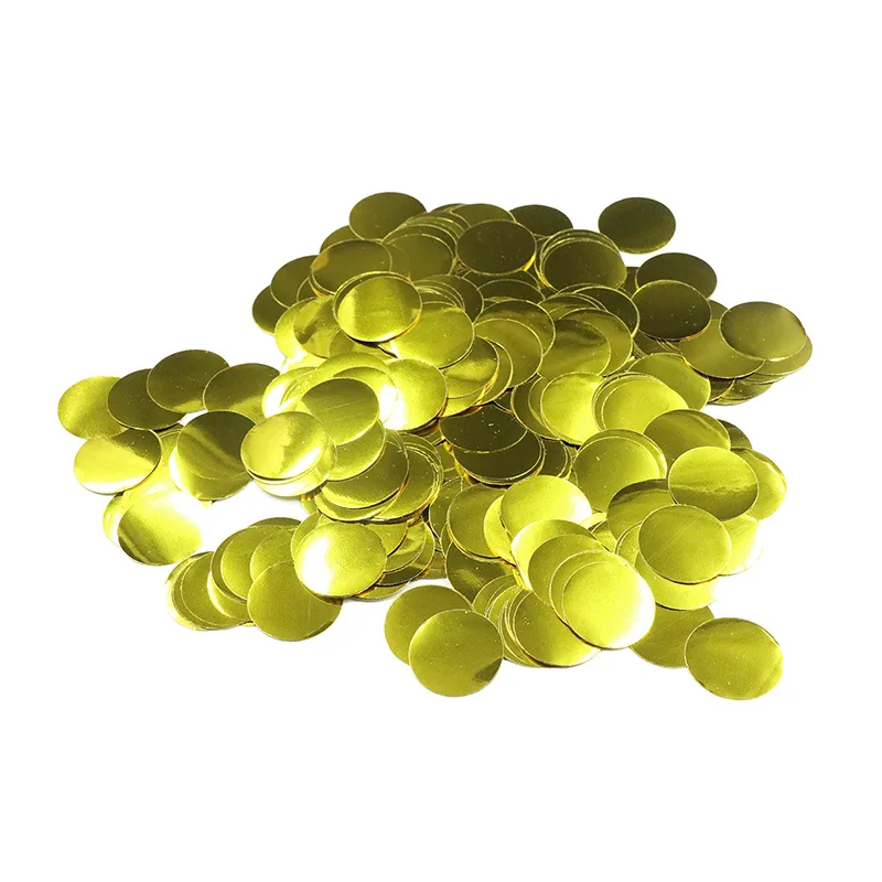 

100 г/лот Круглая Бумажная измельченные Конфетти Для вечерние реквизит распространения Цветы Свадебные украшения праздничного наполнитель ...