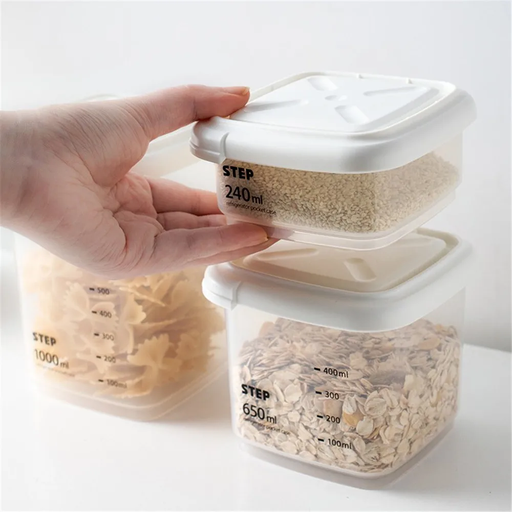 Герметичные банки с крышкой кухонная коробка для хранения пищевых продуктов