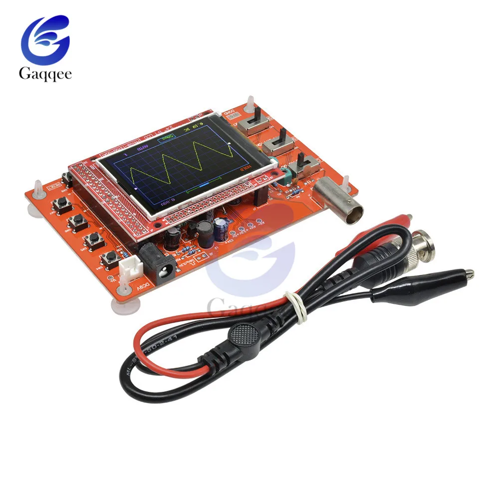 2,4 “осциллограф цифровой TFT с зондом Аллигатор тестовый зажим для Arduino ARM Detection Development Board Собранный 2,4 дюймов