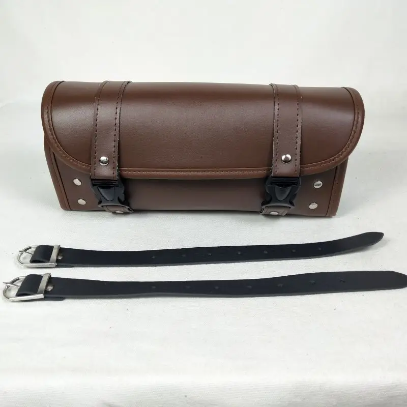 Мотоциклетные Сумки из искусственной кожи винтажная Передняя сумка для