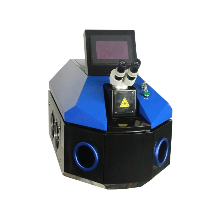 Gold and silver jewelry portable desktop laser welding machine stainless steel jewelry small jewelry pulse spot soldering machin