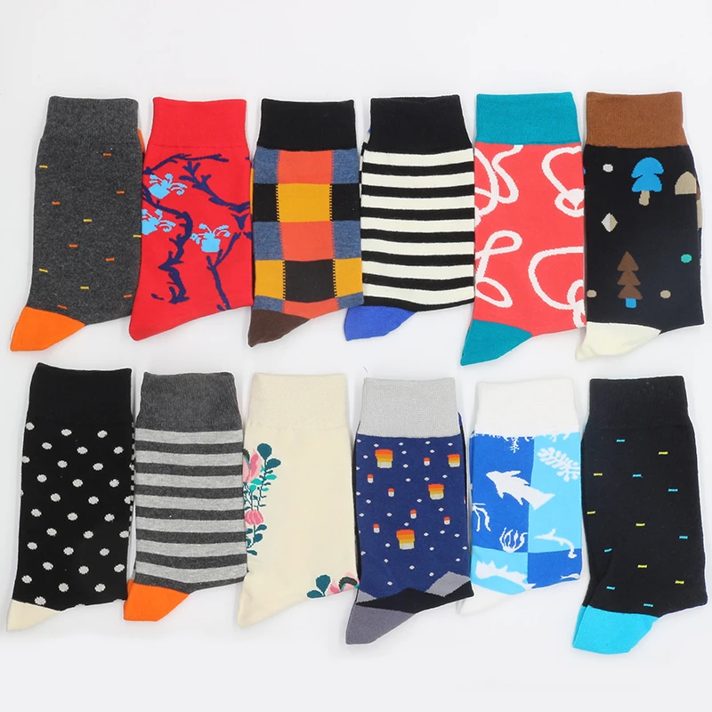 

Harajuku Cotton Socks Funny Christmas Set Women's Winter Men's Sock Gifts Print Warm From The Factory Dropshipping Contact Us