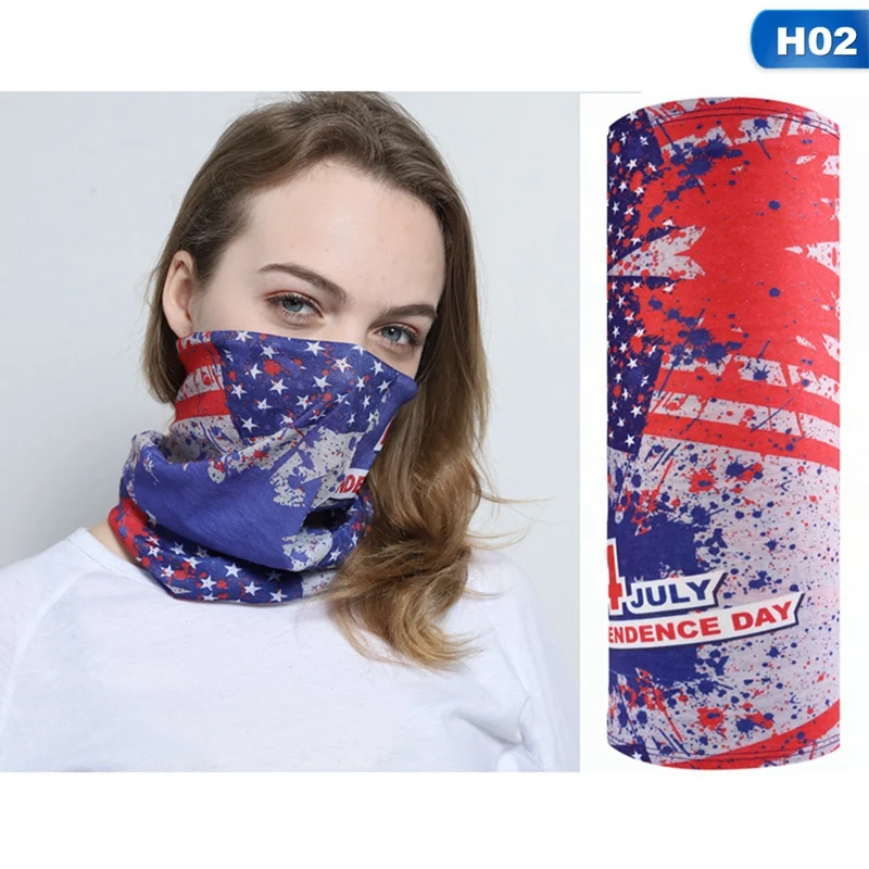 

1Pc Unisex Man Women Head Face Neck Gaiter Tube Scarf Bandana Sports Outdoor Dustproof Sport Scarf For Hiking Cycling