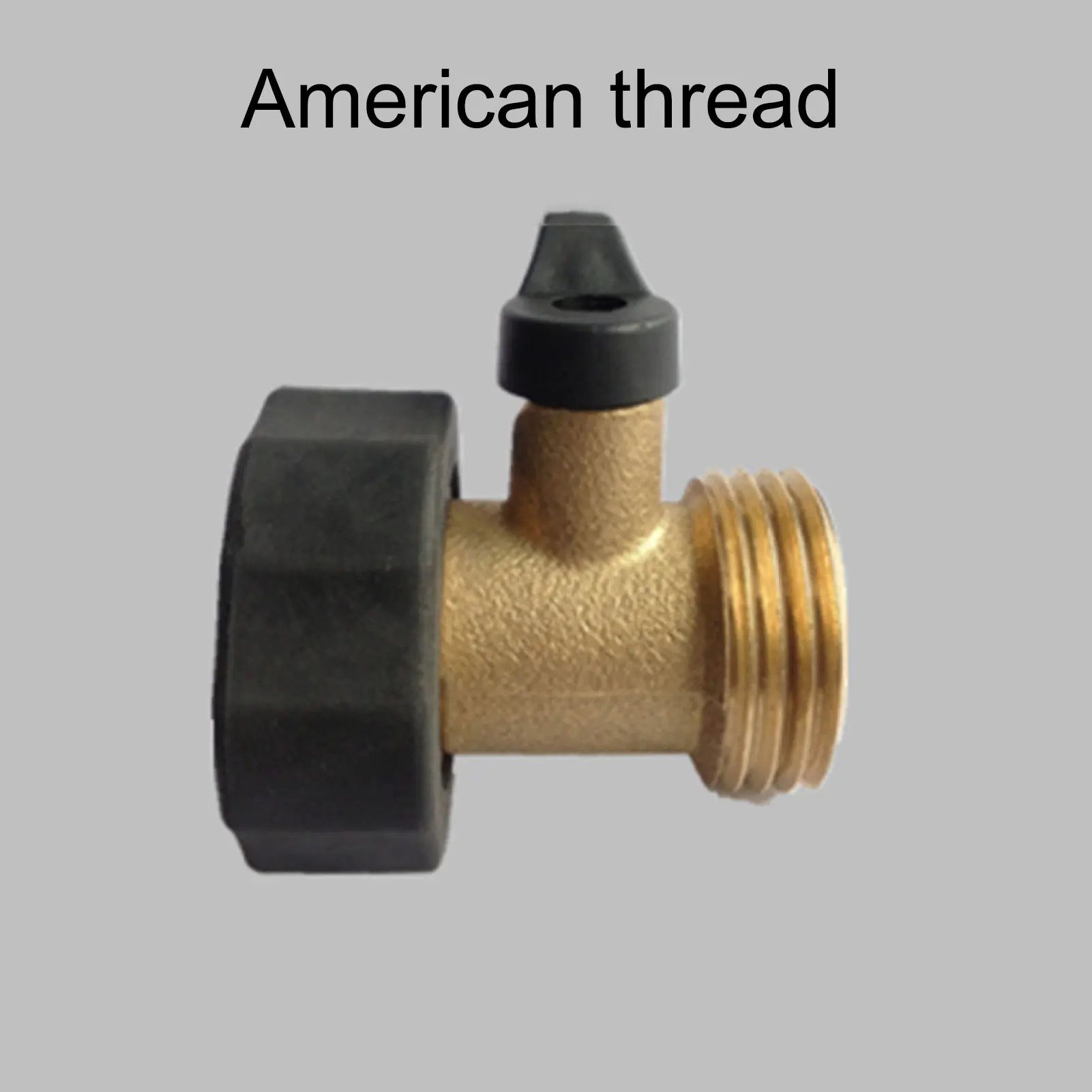

3/4 Inch Inner Outer Wire Thread All Copper Garden Single-way Ball Valve Hose Connector Garden Straight-through Ball Valve
