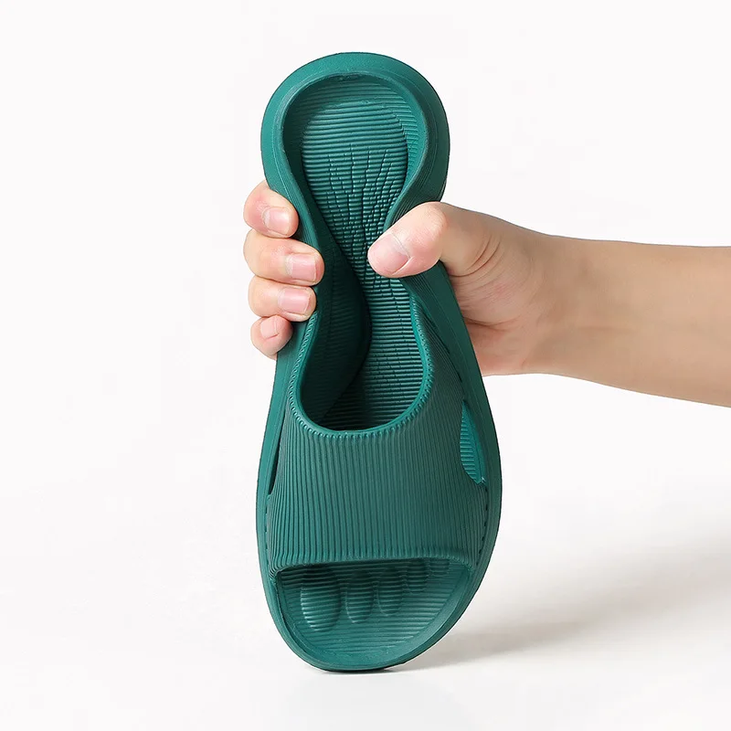 

Тапки для дома и дома для массажа, Нескользящие, мягкая подошва, сланцы, шлепанцы для душа, пляжная обувь для мужчин и женщин, лето