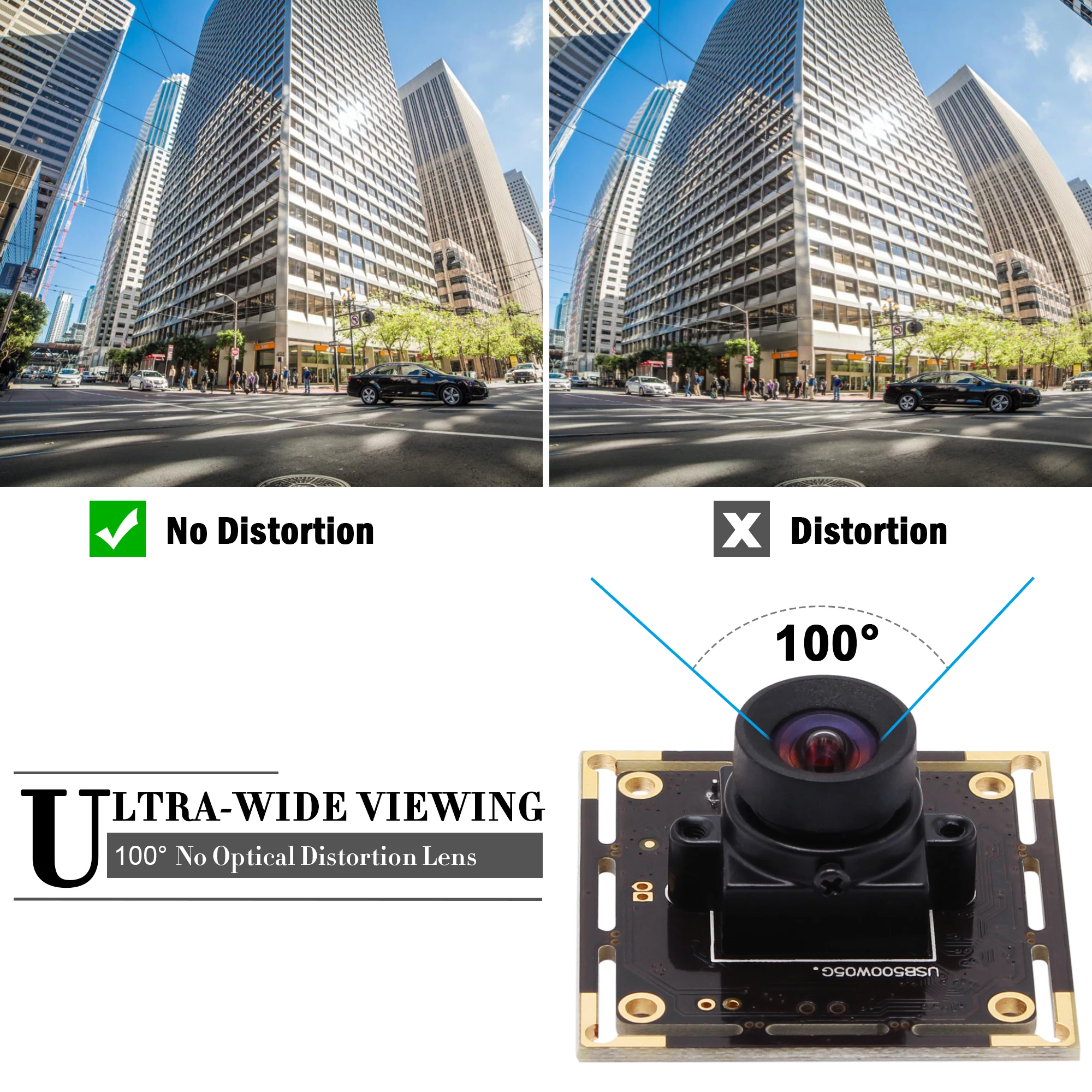 Плата видеонаблюдения 5 мегапикселей 2592x1944 без искажений плата PCB apina MI5100 CMOS CCTV mini