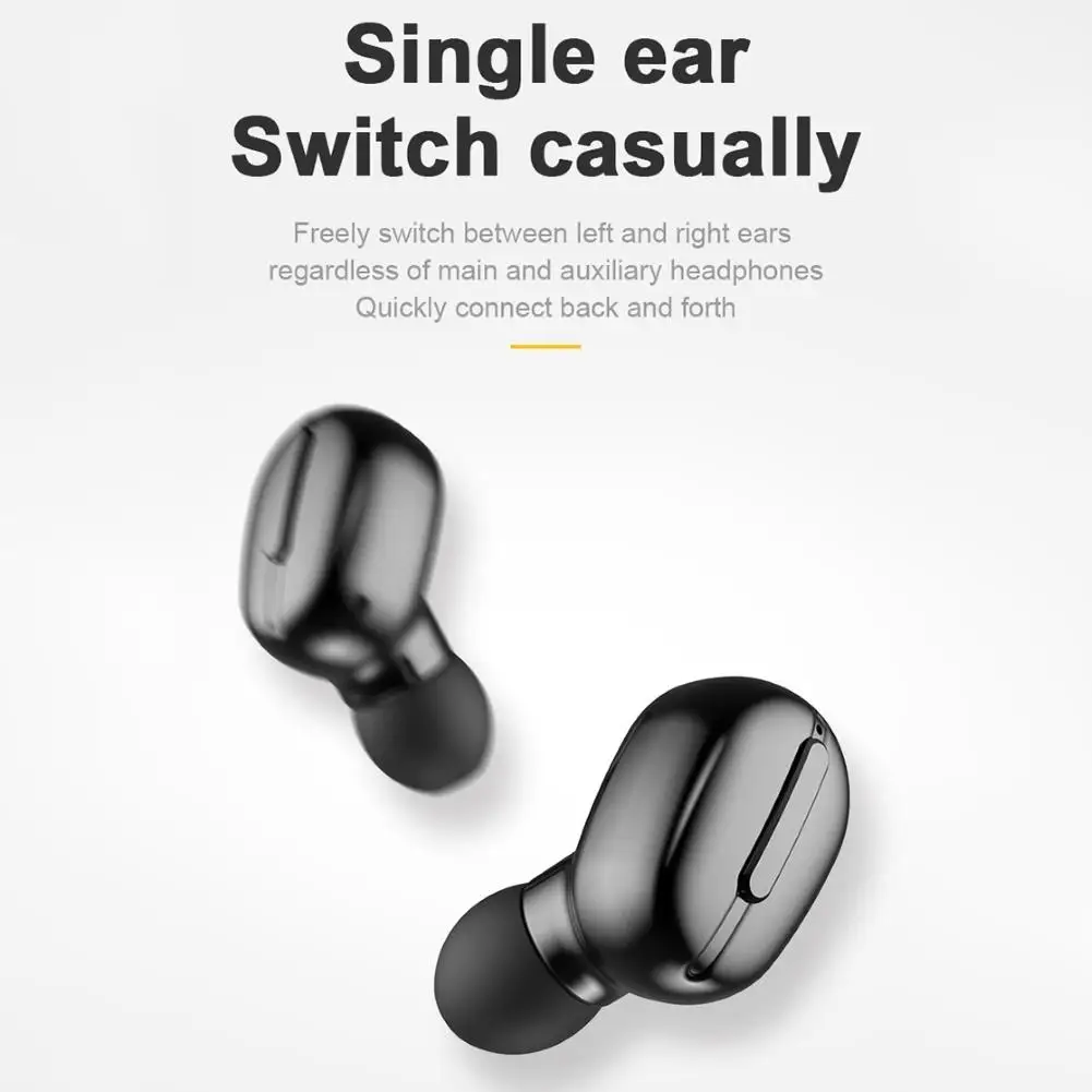

L13 TWS 5.0 Bluetooth Wireless HiFi Music Business Earphones Waterproof Hands-free Call Sports Earbuds For Xiaomi Huawei IPhone