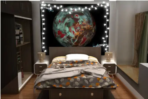 Пиратский гобелен искусство настенный подвесной чехол для дивана домашний декор