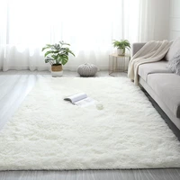 plush carpet suitable for living room white soft fluffy carpets bedroom bathroom non slip thicken floor mat teen room decoration