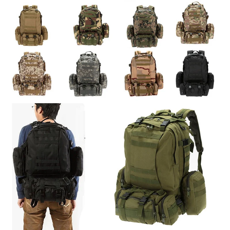 

Shoulder Bags Outdoor Military Backpacks 55L Climbing Bags Backpacks Outdoor Military Backpacks 55L Climbing Bags