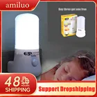 Светодиодный ночсветильник с сенсорным управлением, 110 В, 220 В