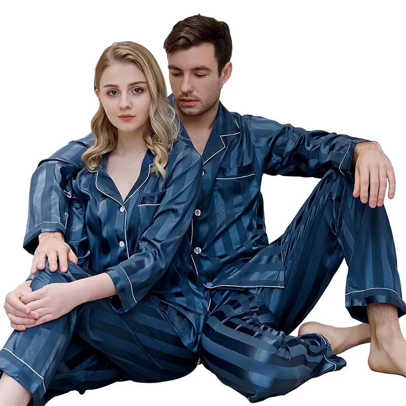 Продавец Tmall новый тонкий плотно прилегающий Шелковый Пижамный комплект для