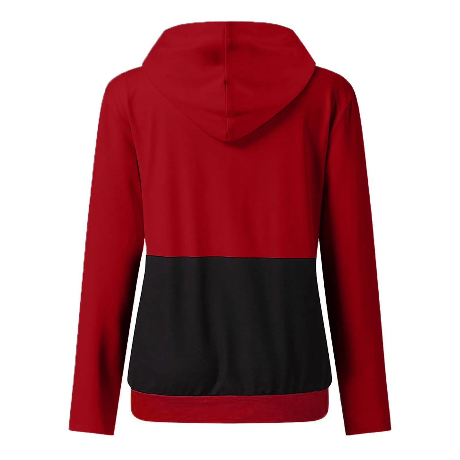 

Women's Christmas Printed Sweatshirt Top Large Size Women's Long Sleeve Christmas Printed Hooded Top 40*