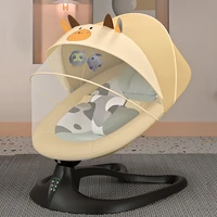 newborn intelligent electric rocking chair baby cradle sleeping comfort rocker chair one click swing with music bluetooth