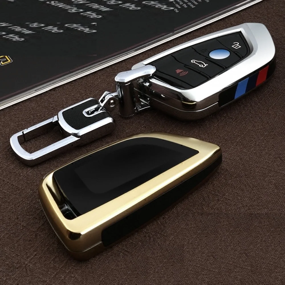 Чехол для ключей с гальваническим покрытием чехол BMW F15 F16 F48 G30 F85 G11 X1 X5 X6 M 2018 X3 X4 35i