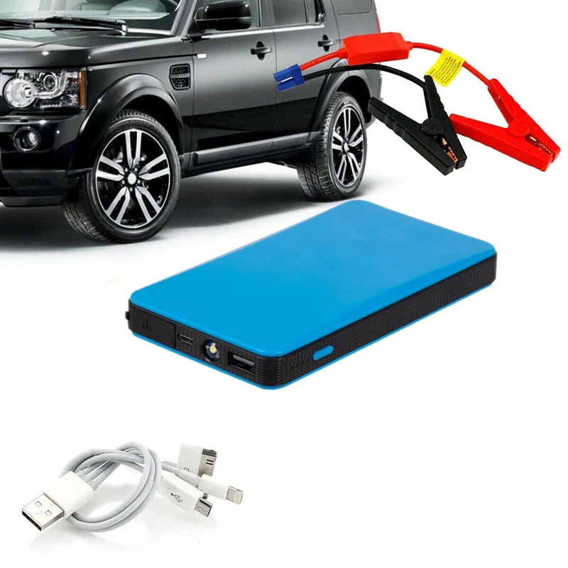 12V многофункциональный автомобильный стартер зарядное устройство Power Bank Booster Blue |