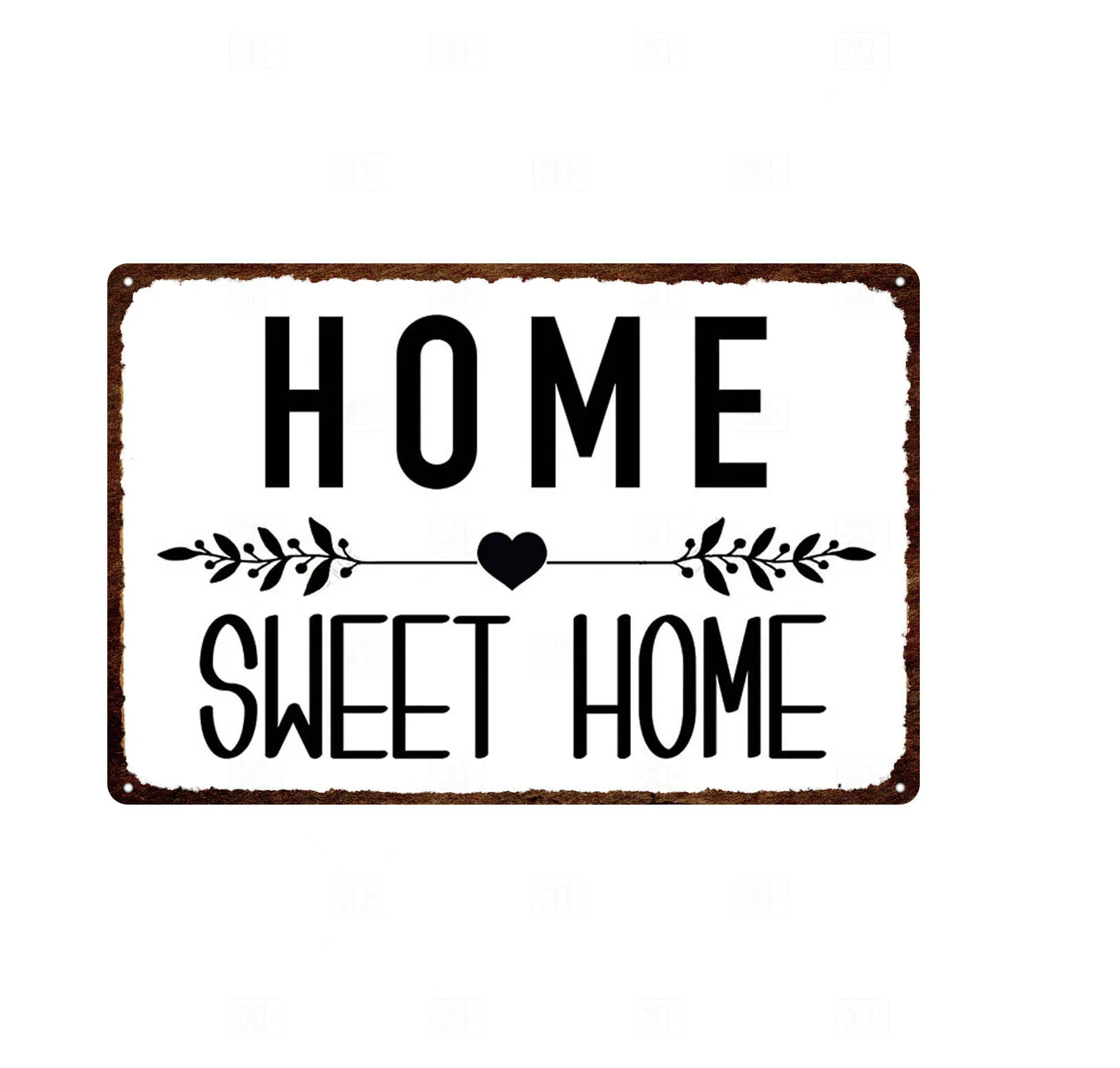 Warrning не горит знаки олова Винтаж Семья любовь Милый шик Табличками Кухня посуда