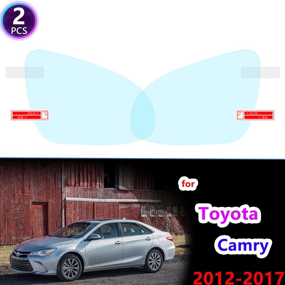

Полное покрытие Защитная пленка для Toyota Camry 50 XV50 2012 ~ 2017 Автомобильное зеркало заднего вида непромокаемые противотуманные пленки 2016 2015 2014