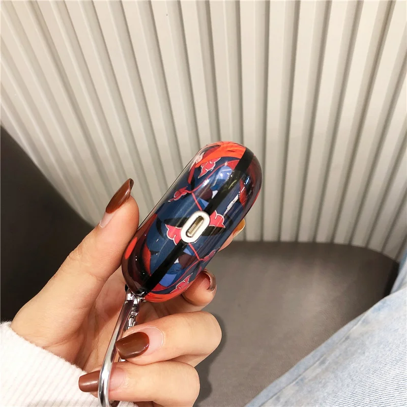 

earphone case holder protective cover For Apple airpods 1/2/3 generation shell Bluetooth headset Naruto Naruto Cartoon